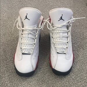 Jordan Kids Sneakers White and Red